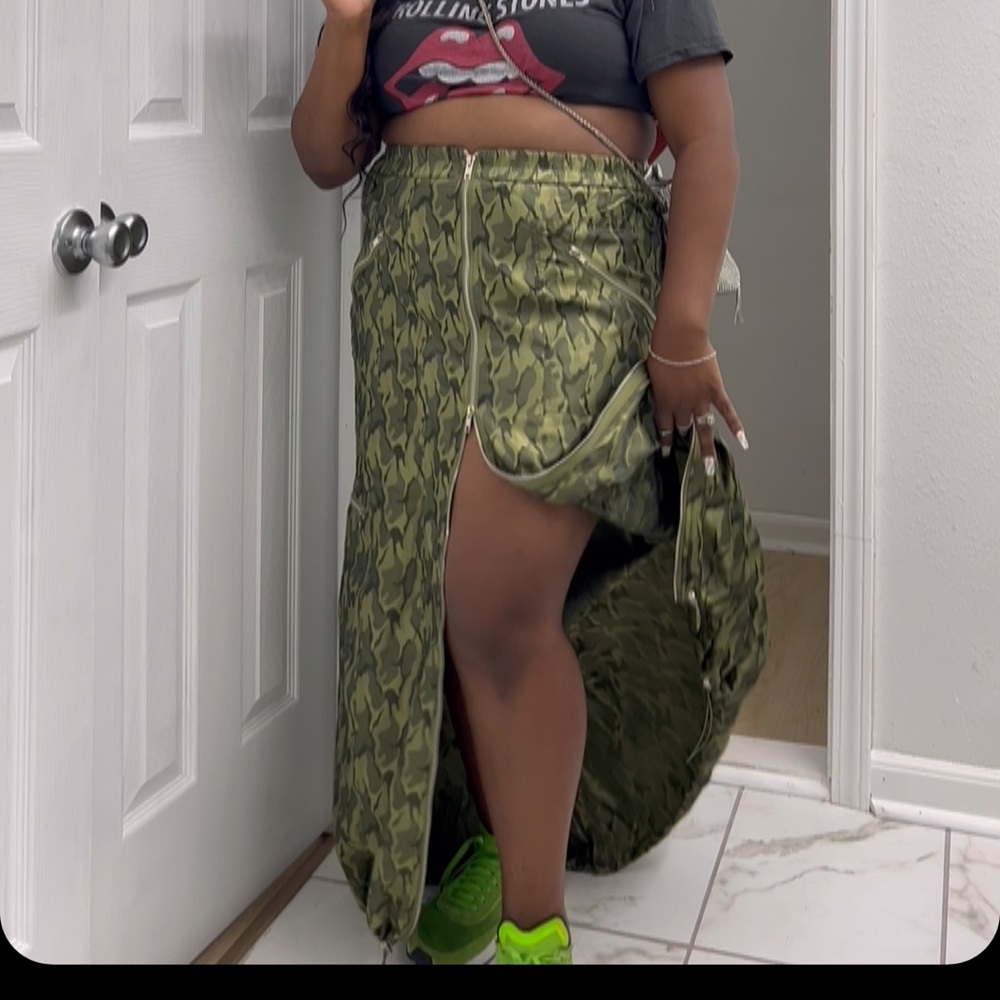 Akira Army cargo skirt